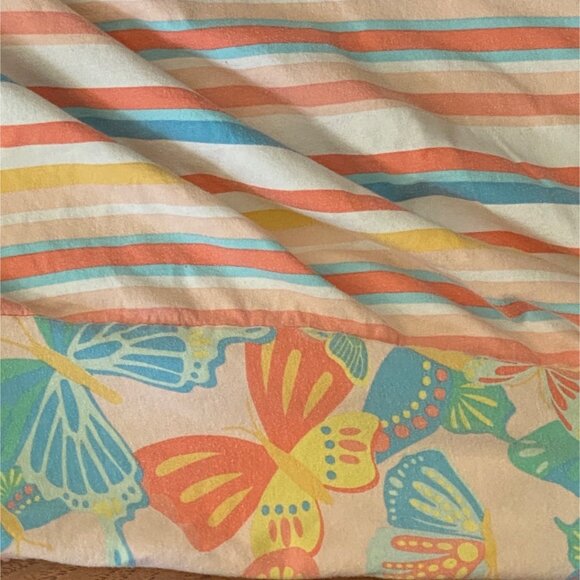 Matilda Jane You Give Me Butterflies Blanket Reversible Quilt Throw 52" X 42" - Picture 12 of 12